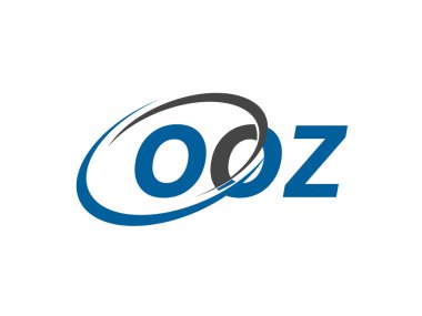 OOZ harfi modern zarif logo tasarımı