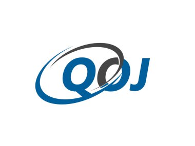 QOJ harfi yaratıcı modern logo tasarımı