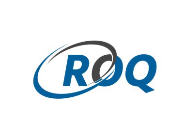 ROQ harfi yaratıcı modern zarif logo tasarımı