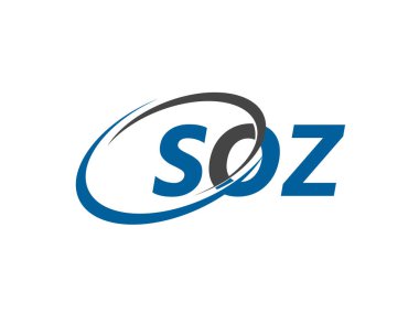 SOZ harfi yaratıcı modern zarif logo tasarımı