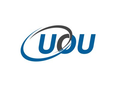 UOU harfli modern zarif logo tasarımı
