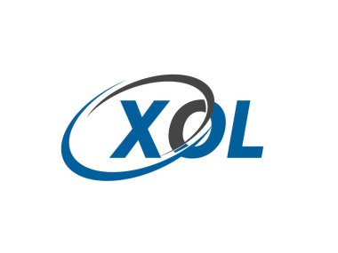 XOL harfi yaratıcı modern zarif logo tasarımı