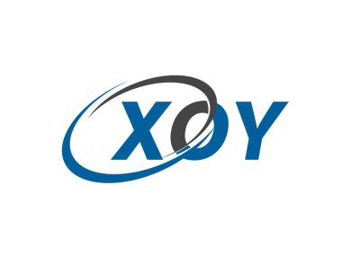 XOY harfi yaratıcı modern zarif logo tasarımı