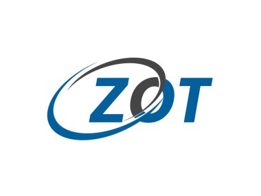 ZOT harfi yaratıcı modern zarif logo tasarımı