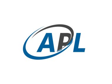 APL harfi yaratıcı modern zarif logo tasarımı