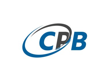 CPB harfi yaratıcı modern zarif logo tasarımı