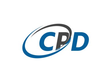 CPD mektup yaratıcı modern zarif logo tasarımı