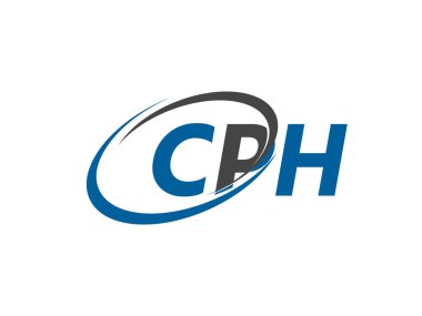CPH harfi modern zarif logo tasarımı