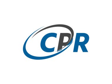 CPR mektup yaratıcı modern zarif logo tasarımı