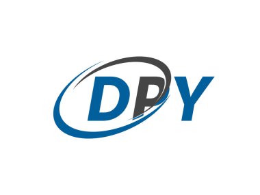 DPY harfi yaratıcı modern zarif logo tasarımı