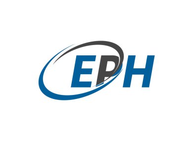 EPH harfi modern zarif logo tasarımı