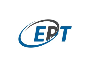 EPT harfi yaratıcı modern zarif logo tasarımı