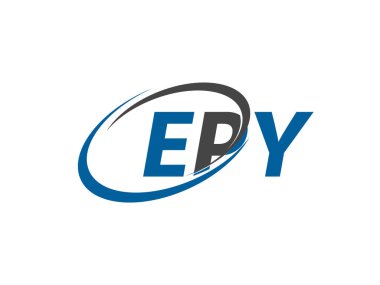 EPY harfi yaratıcı modern zarif logo tasarımı