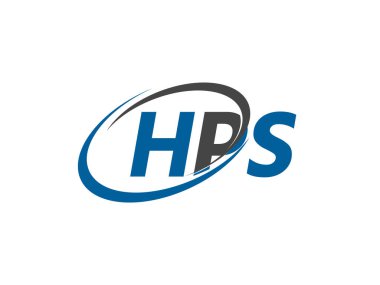 HPS harfi yaratıcı modern zarif logo tasarımı