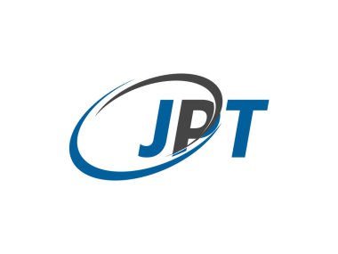 JPT harfi yaratıcı modern logo tasarımı
