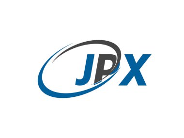 JPX harfi modern zarif logo tasarımı