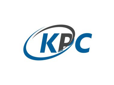 KPC harfi yaratıcı modern logo tasarımı