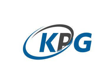 KPG harfi yaratıcı modern logo tasarımı