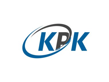 KPK harfi yaratıcı modern logo tasarımı