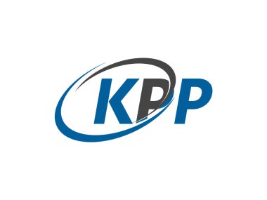 KPP harfi yaratıcı modern logo tasarımı