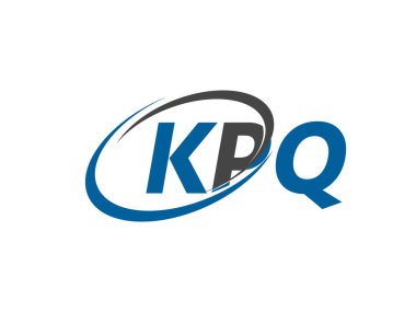 KPQ harfi yaratıcı modern logo tasarımı