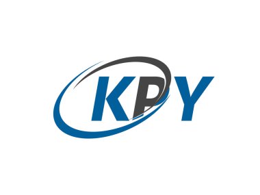 KPY harfi yaratıcı modern zarif logo tasarımı