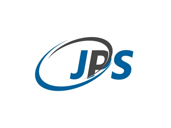 Jps Harfi Yaratıcı Modern Zarif Logo Tasarımı — Stok Vektör