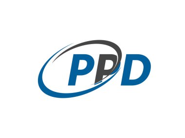 PPD mektup yaratıcı modern zarif logo tasarımı