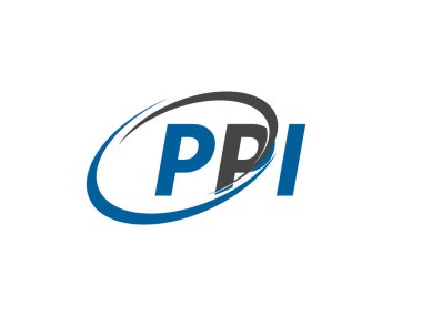 PPI mektup yaratıcı modern zarif logo tasarımı