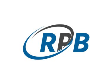 RPB harfi yaratıcı modern logo tasarımı