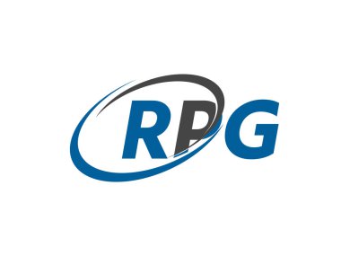 RPG harfi yaratıcı modern logo tasarımı