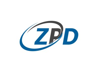 mektup yaratıcı modern zarif logo tasarımı ZPD