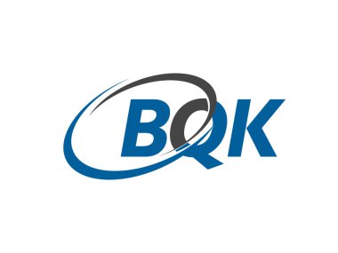 BQK harfi yaratıcı modern logo tasarımı