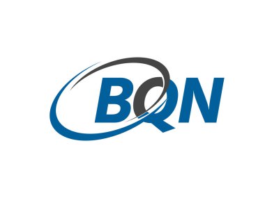 BQN harfi yaratıcı modern zarif logo tasarımı