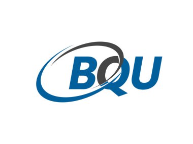 BQU harfi modern zarif logo tasarımı