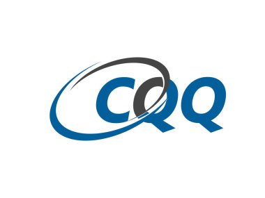 CQQ harfi yaratıcı modern zarif logo tasarımı