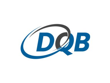 harf yaratıcı modern zarif logo tasarımı DQB