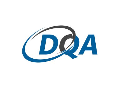 harf yaratıcı modern zarif logo tasarımı DQA