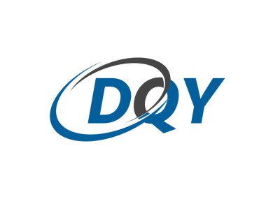 DQY harfi yaratıcı modern zarif logo tasarımı