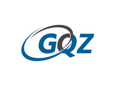 GQZ harfi yaratıcı modern zarif logo tasarımı