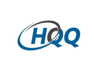 HQQ harfi yaratıcı modern zarif logo tasarımı