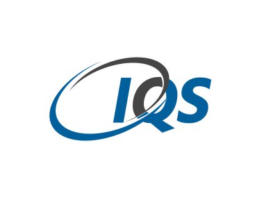 IQS harfi yaratıcı modern zarif logo tasarımı