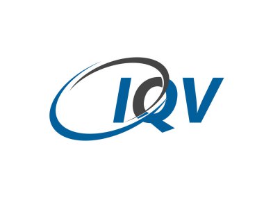 IQV harfli modern zarif logo tasarımı