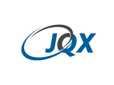 JQX harfi yaratıcı modern zarif logo tasarımı