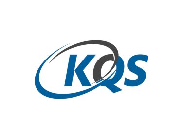 KQS harfi yaratıcı modern zarif logo tasarımı
