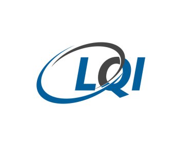 LQI harfi yaratıcı modern zarif logo tasarımı