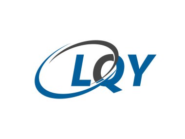 LQY harfi yaratıcı modern zarif logo tasarımı
