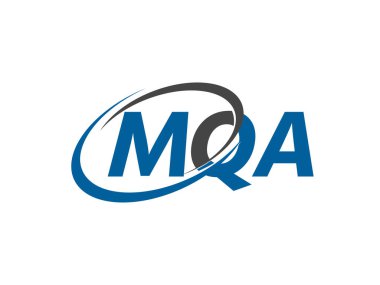 MQA harfi yaratıcı modern zarif logo tasarımı