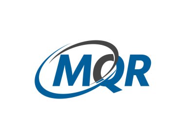 MQR harfi yaratıcı modern zarif logo tasarımı