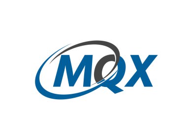 MQX harfi yaratıcı modern zarif logo tasarımı